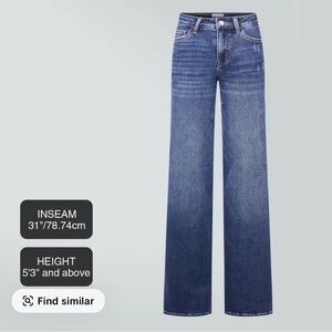 Classic Blue Flare Jeans